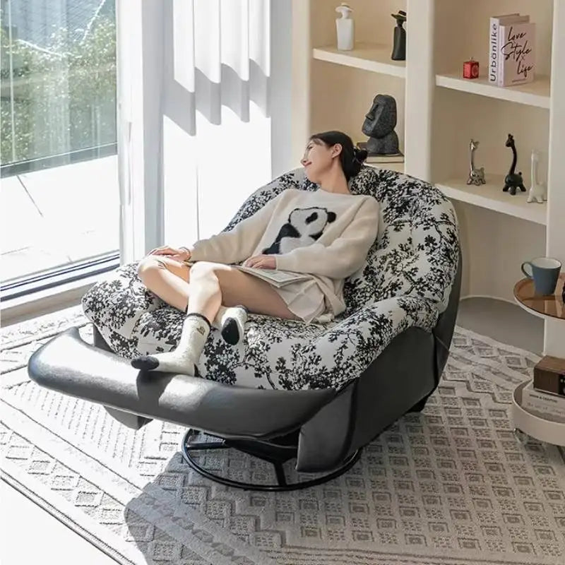 Terrasse Bedroom Living Room Chairs Lounge Relax Cozy Balcony Recliner Chair Accent Designer Mobili Per Il Soggiorno Furniture