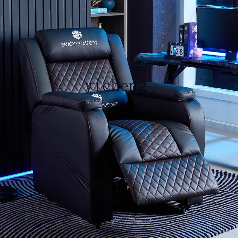 YZ6.15 Comfortable Long Sitting Reclining Multi-Functional Lazy Chair Internet Cafe Gaming Sofa Home Internet Cafe Sofa