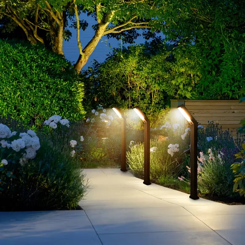 Solar Ground Light 3colors or RGB Light Light Sensing Intelligence Outdoor Pathway Lighting Solar Garden Lights Durable Plastic