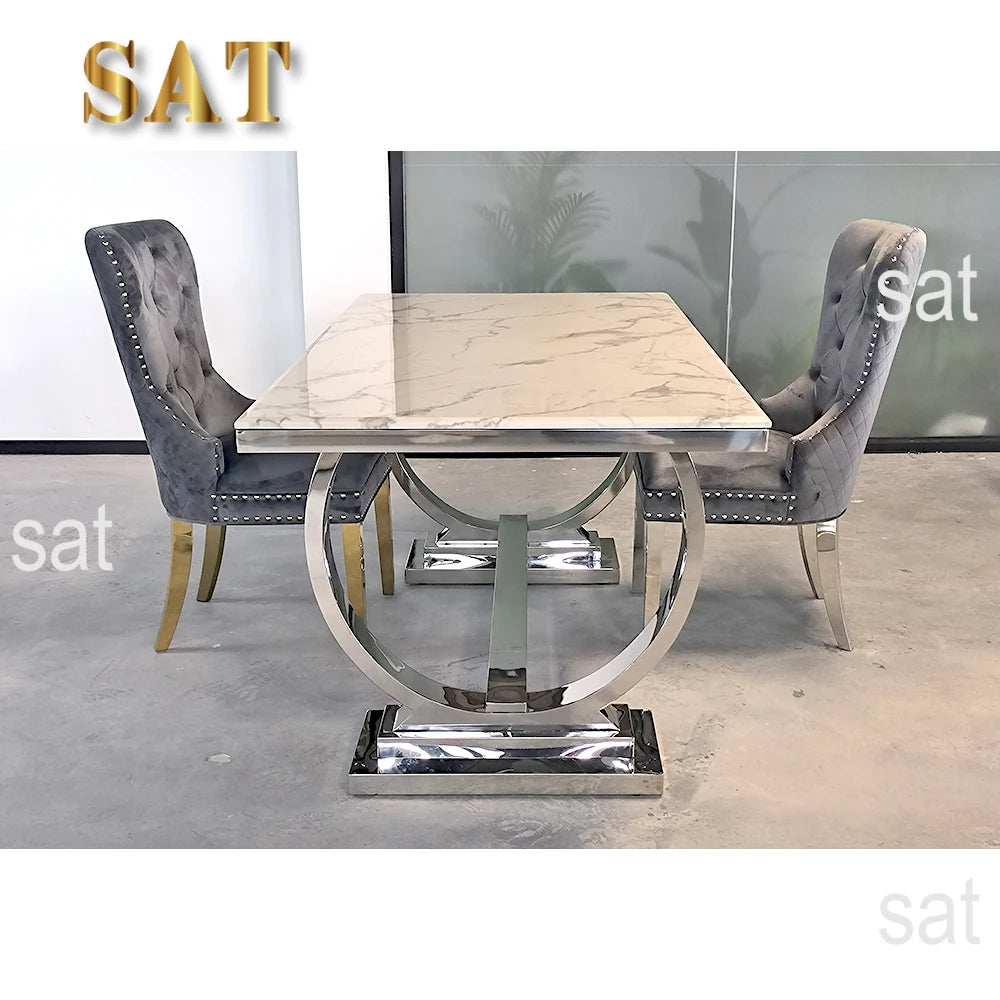 # Mesas De Comedor Luxury  Dining Table Set for Modern Marble Dining Tables