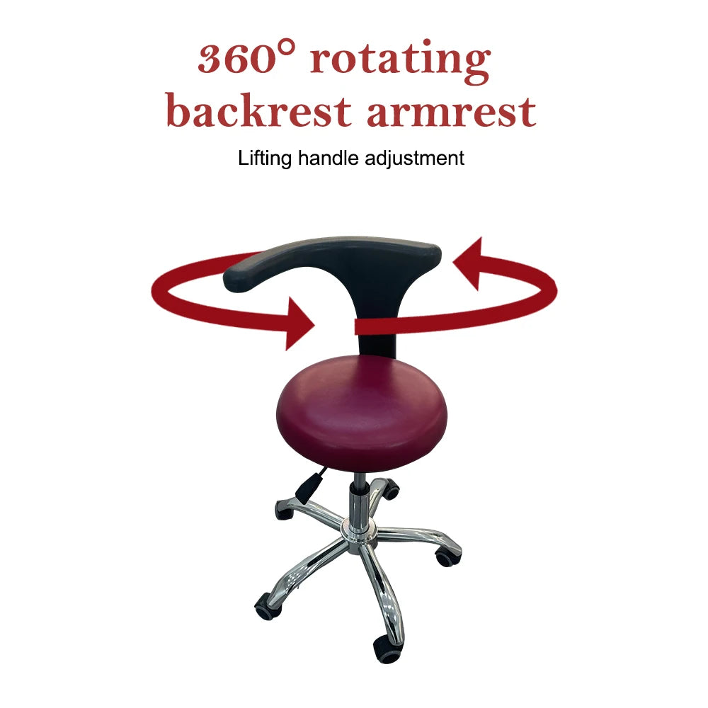 Saddle Beauty Stool Lifting Explosion Proof Chair Seat For Dental Nurse Surgery B Ultrasound Medical Salon Use
