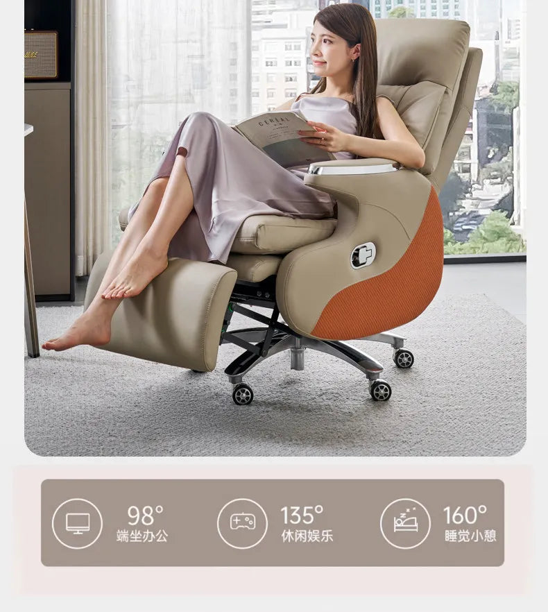 PPP Designer Armrest Office Chair Ergonomic Support Pliable Chaise Office Chair Lazyboy Lounge Massage Sillas De Oficina Furnitu