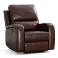 Electric Recliner Chair, Soft PU Leather Power Recliners with Padded Backrest, Single Overstuffed Heavy Duty Reclining, Custom