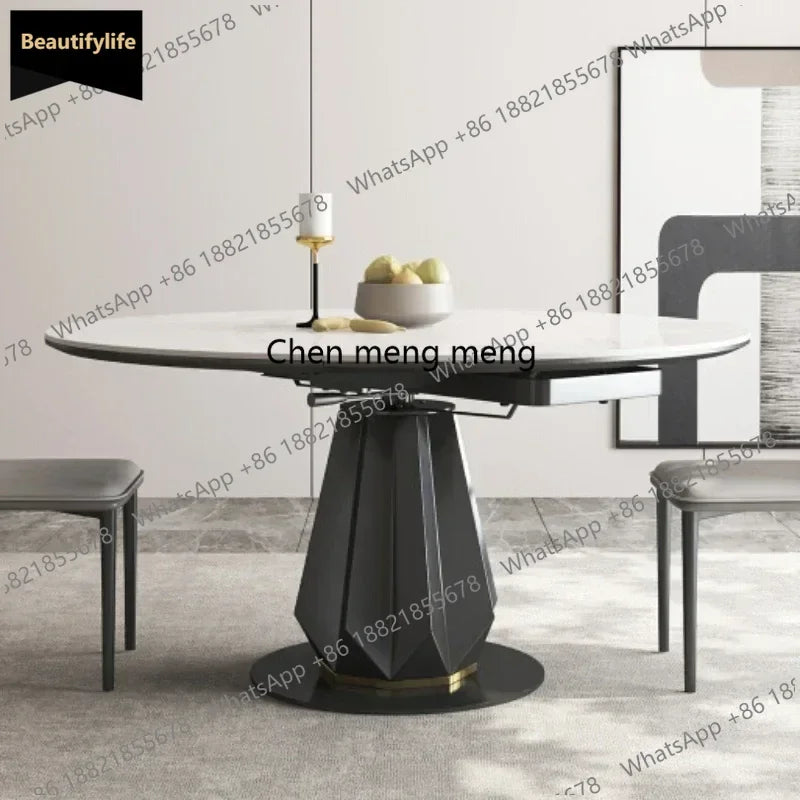 Oval Dining Table Rectangular Round Kitchen Extendable Designer Restaurant Tables Dinning Free Shipping Muebles Sedentary Room c