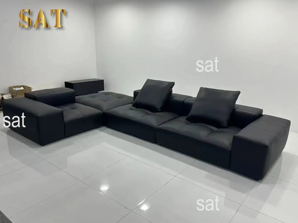%^Hot Sales Durable Verified Customize Producer Cosy Sofa En l Living Room Large Wide Sectional Couch Sofa Set