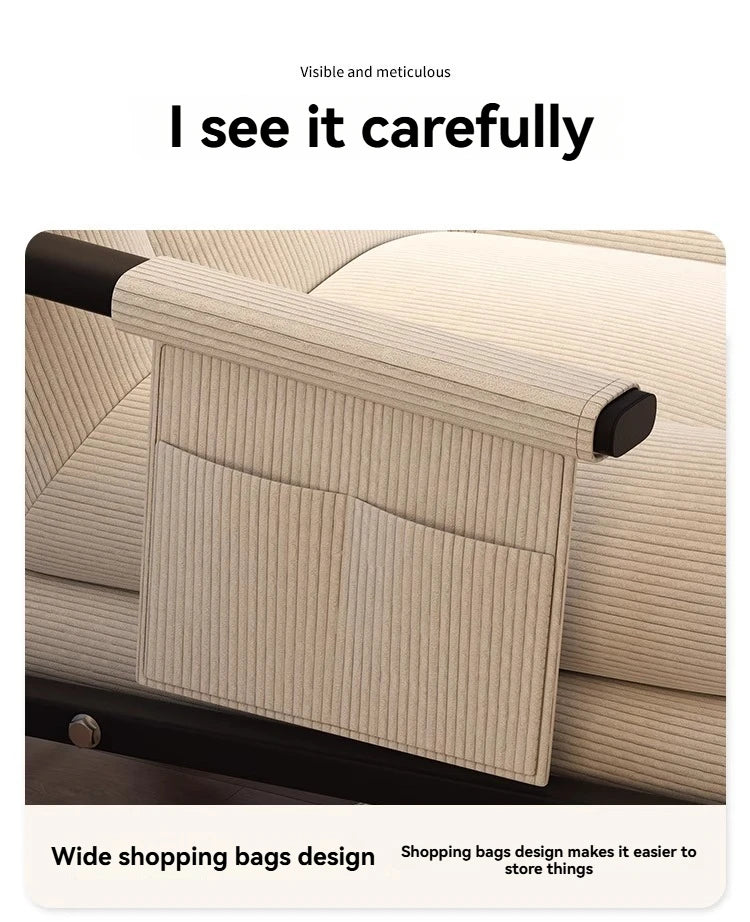 ASwinging Chair, Lounge Chair, Adults Can Sleep, Creamy Style Dog House Rocking Chair, Single Lazy Person, Home Small Sofa