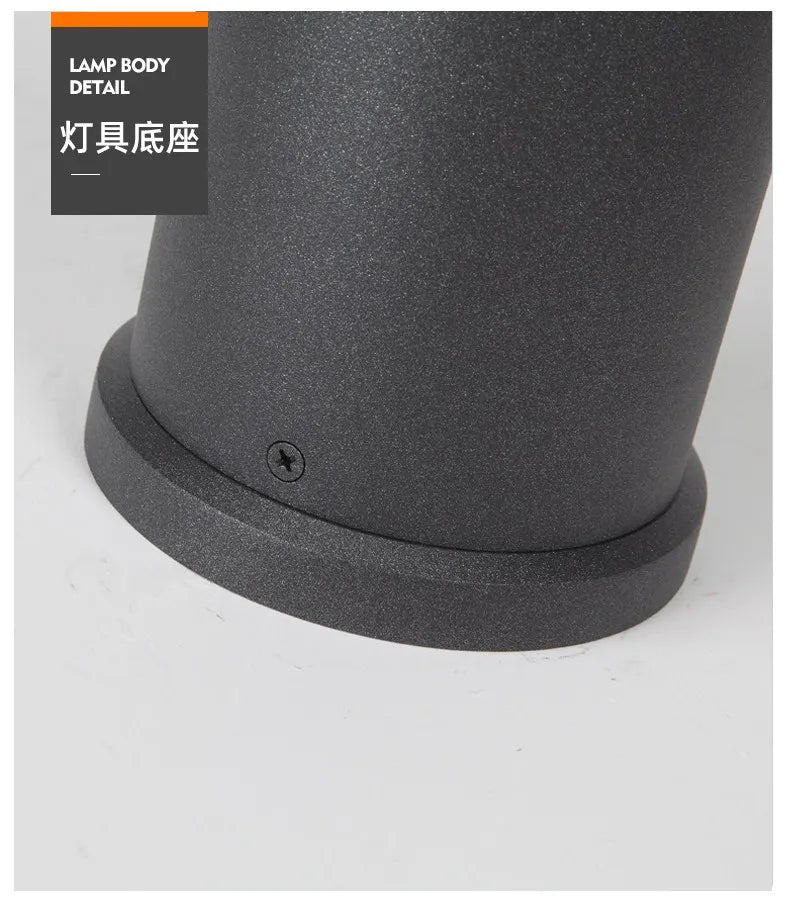 Lawn lamp Outdoor waterproof garden Simple round grass Outdoor column Landscape garden villa grass