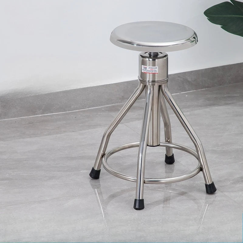 Stainless steel hospital nurse examination stool, hydraulic lift dental chair Stainless steel hospital nurse examination stool
