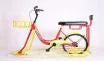 Ice bike, tandem ski, bicycle ice skate