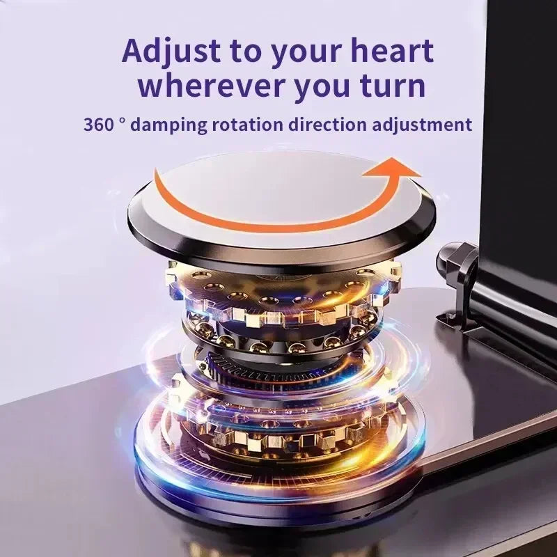 360° Rotation Metal Phone Holder Portable Foldable Desktop Tablet Stand For iPhone Samsung Xiaomi iPad Air Cellphone Bracket
