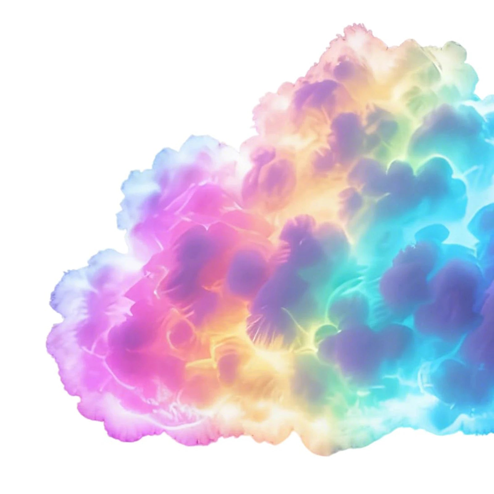 LED 3D Cloud Dynamic Lighting Lamp USB Multicolor Ambience Lights Adjustable Creative Atmospheric Ceiling Light for Home Decor