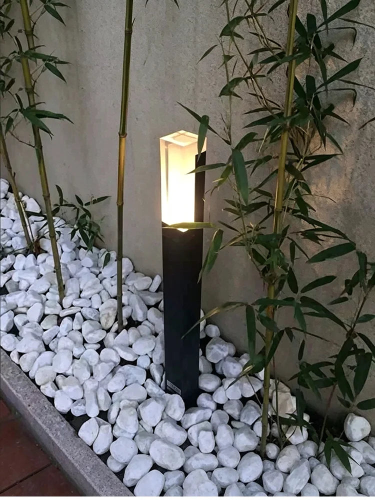 Outdoor LED Lawn Lamp 30CM 60CM 80CM 85~265V Waterproof IP65 Aluminum Acrylic Street light For Garden Courtyard Villa Lighting