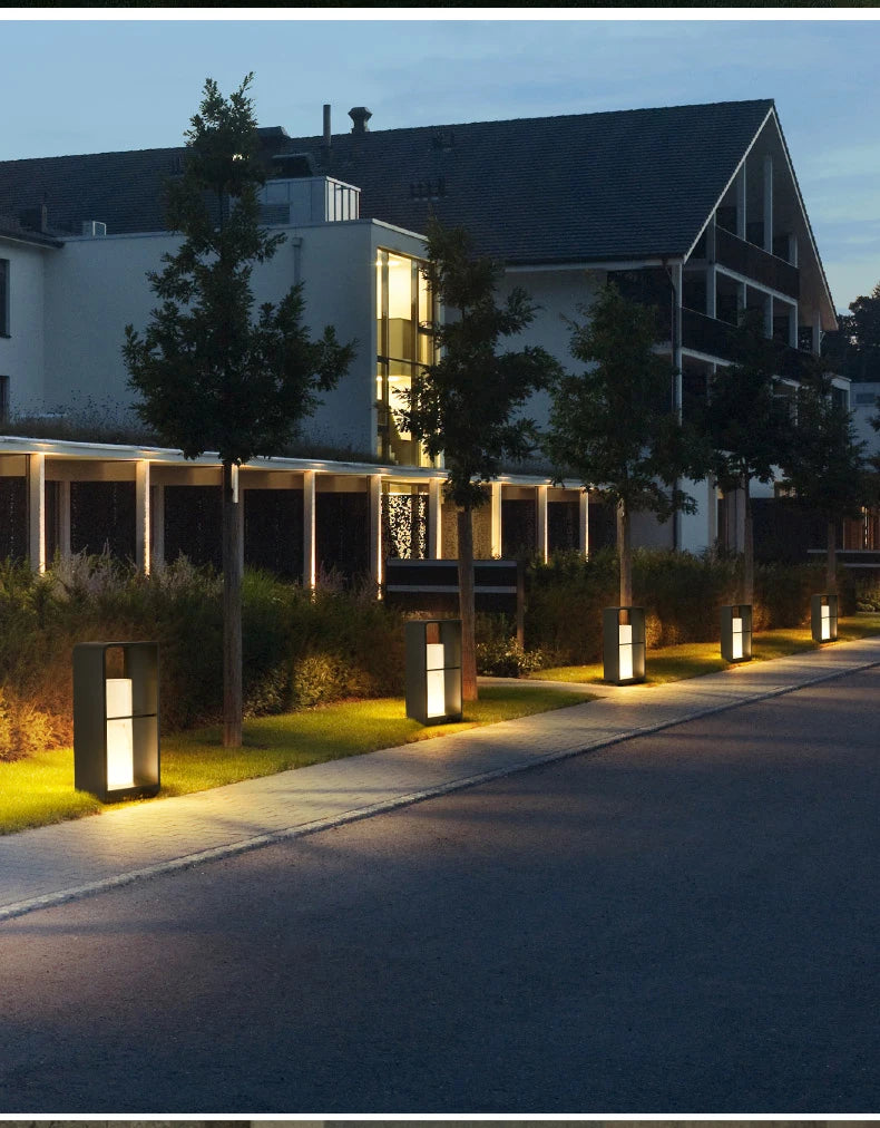 Villa Garden Lawn Light Solar Fashion Outdoor Garden Light Outdoor Landscape Light Waterproof Lawn Light Balcony Floor Light