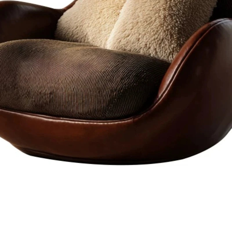 Design Meditation Living Room Chairs Swivel Recliners Back Stool Living Room Chairs Egg Lazy Fotel Bujany Home Furniture