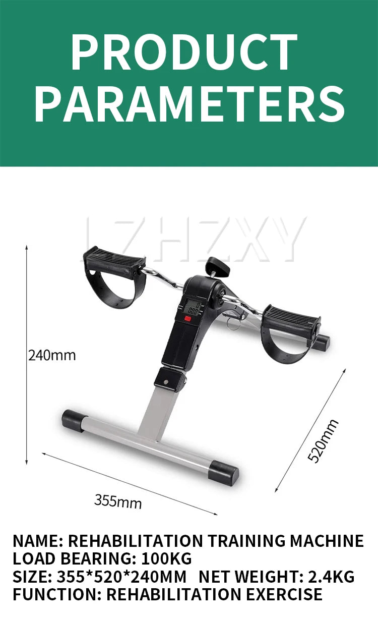 Rehabilitation exercise bike bicycle fitness equipment home elderly indoor exercise bike leg training leg beauty machine