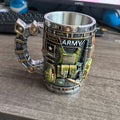 Mug Creative Resin Stainless Steel Water Cup Personalized Wine Glass Gift Decorative Ornament