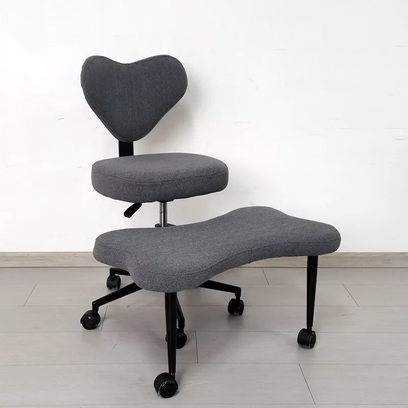 Cross-legged Chair Computer Desk Office Seat Sitting Not Sitting Easy Chair Dormitory Stool Squatting