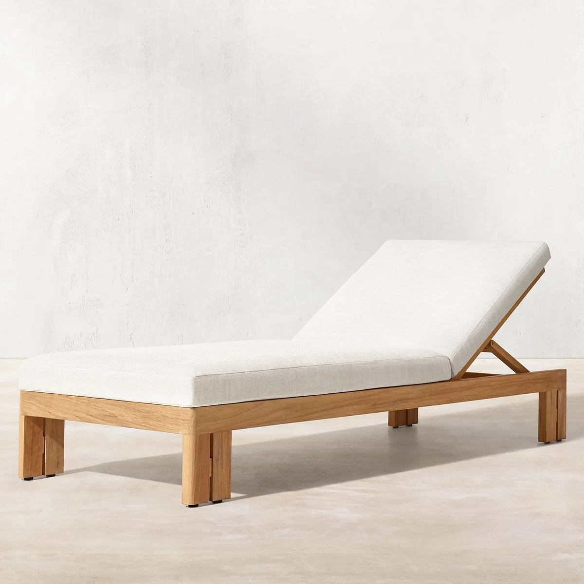 Modern Outdoor Teak Sofa Set Patio Combination Villa Leisure Furniture Waterproof Solid Wood Garden
