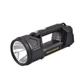 Multi-functional Lighting Flashlight Strong Light Searchlight Solar Rechargeable Flashlight Super Bright Outdoor Long-range Lamp