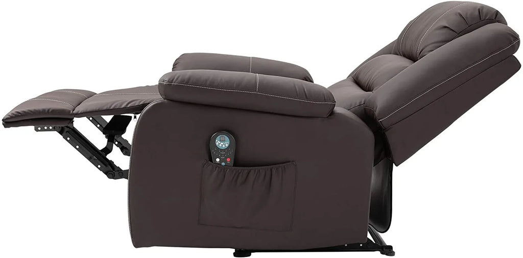 Reclining Living Room Leather Recliner Sofa Set