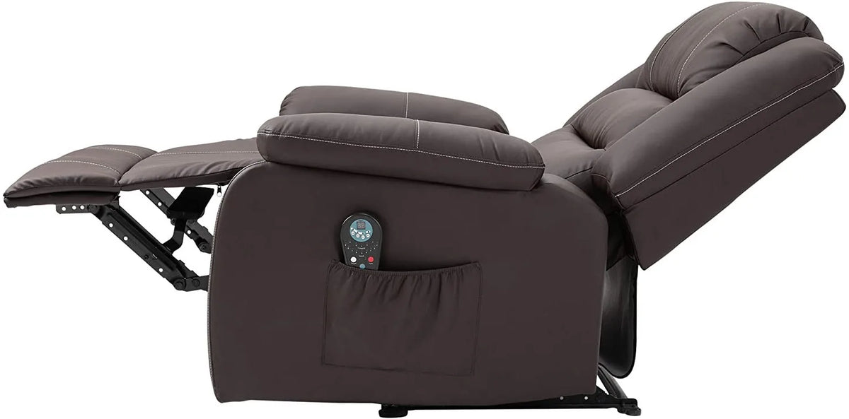 Reclining Living Room Leather Recliner Sofa Set