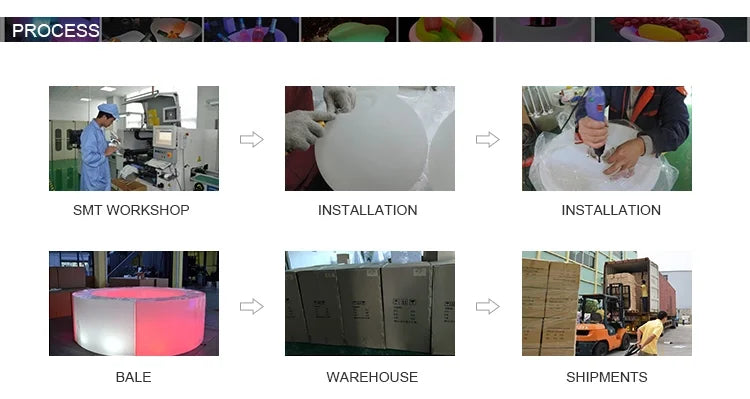 LED Illuminated Outdoor Flower Pots for Garden Decor Big Plastic Christmas Holiday -Up Flower Pots