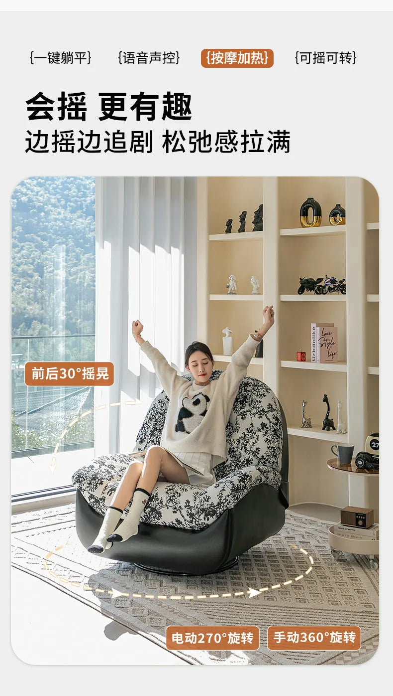 Terrasse Bedroom Living Room Chairs Lounge Relax Cozy Balcony Recliner Chair Accent Designer Mobili Per Il Soggiorno Furniture