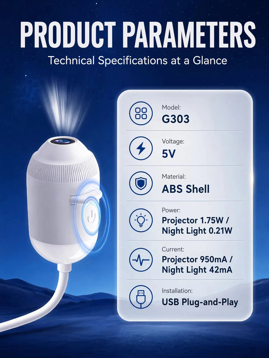 24 Projection Slides USB Plug-in Galaxy Star Projector Night Light Nebula Aurora Starry Sky Projector Light For Bedroom Decor