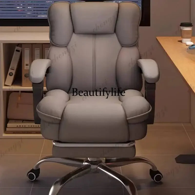 A68Designer Upgrade Office Chair Nordic Modern Swivel Oversized Ergonomic Computer Chair Comfortable Cadeira Office Furniture