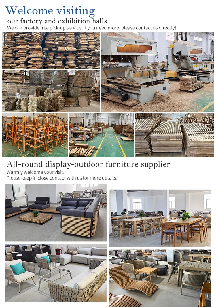 Sofa, with Waterproof UV-resistant Cushion, Outdoor Wooden Furniture, with Customized Service, for Hotel Patio Courtyard Use