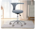 Dental Chair Adjustable Rotating Dental Stool PU Leather Clinic Bar Stool