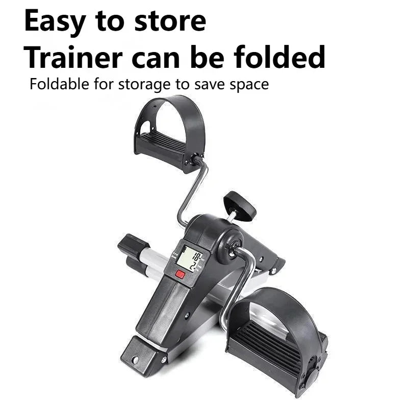 Mini Fitness Bike MINI BIKE Folding Bicycle Elderly Indoor Home Leg Trainer Beautiful Leg Machine Leg Trainer Folding Design