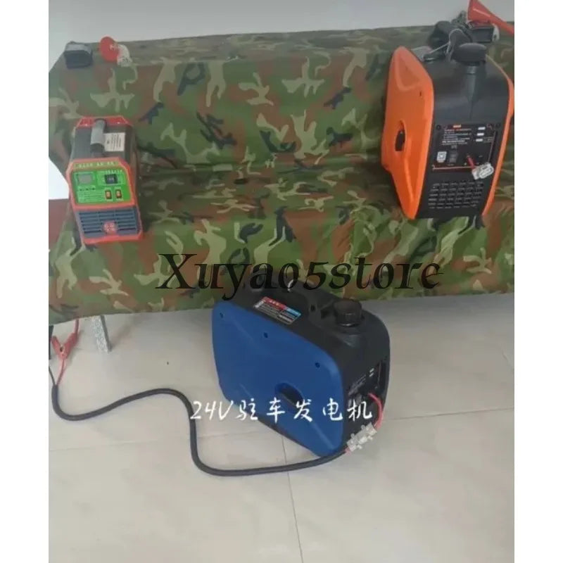 220V 4KW Variable Frequency Low Noise Generator Small Portable for Home Use Portable for Outdoor RV Camping One-click