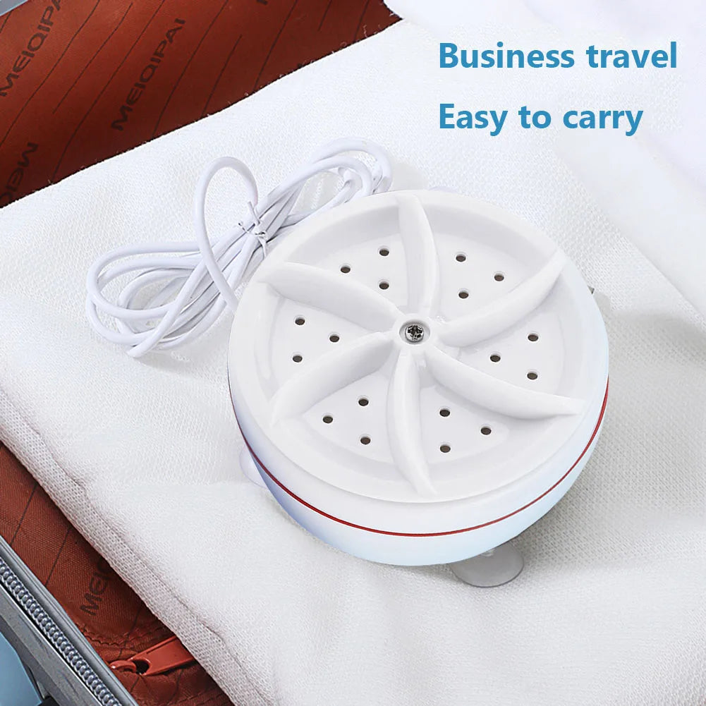 Turbine Rotation Washer Machine Wheel Bubble Ultrasonic Turbo Washing Machines Multifunction Low Noise for Socks Underwear