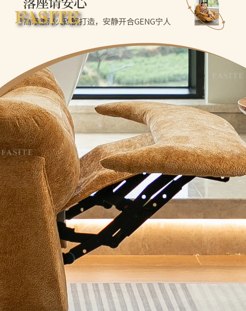 Multifunctional lazy sofa first-class space capsule living room sofa reclining chair