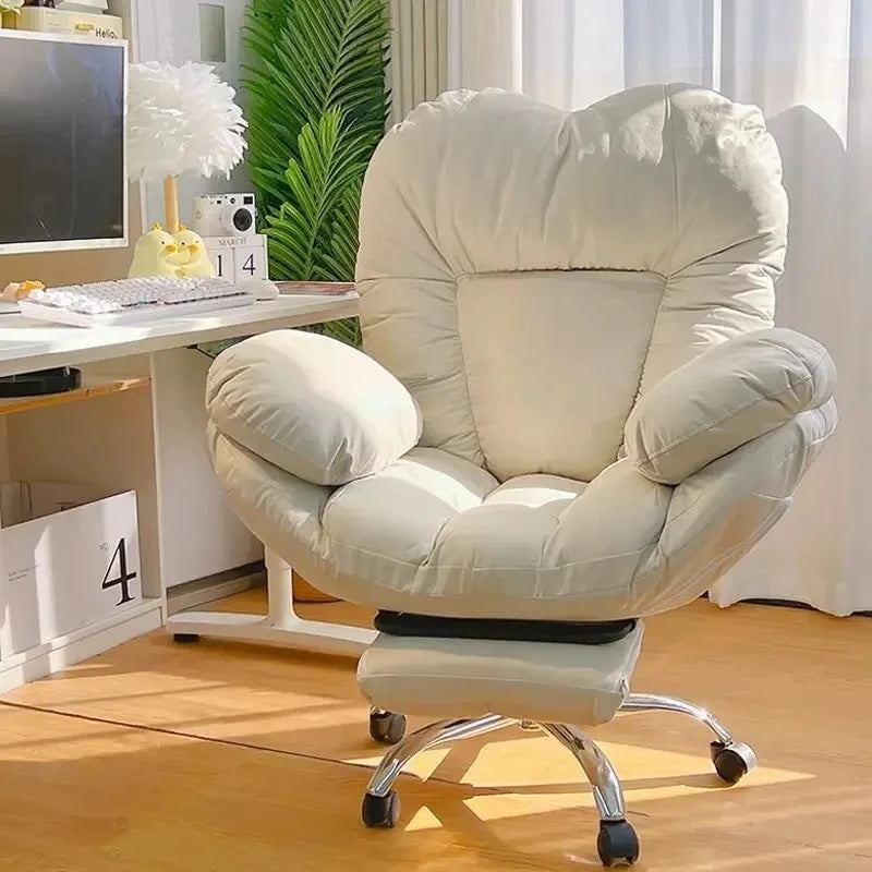 Living Room Restaurant Furniture Computer Chair Lazy Sofa Chair Home Comfortable Sedentary Study Backrest Bedroom Office Chair