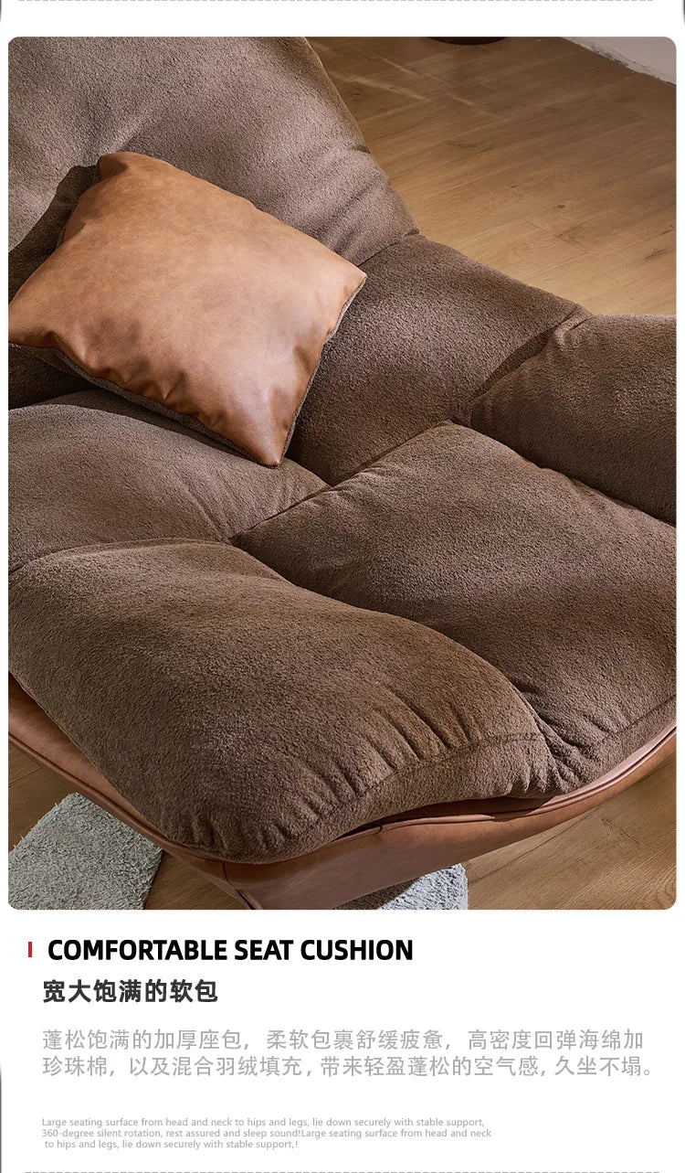 Nordic designer creative modern simple living room lounge lounge chair lazy bedroom home premium sofa chair