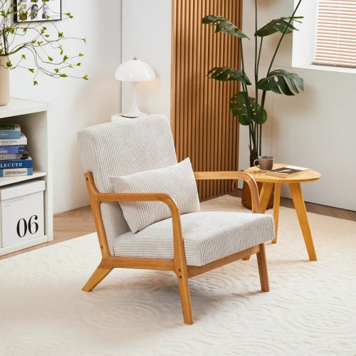 # Simplicity Home Furniture Solid Wood Recliner Leisure Chair