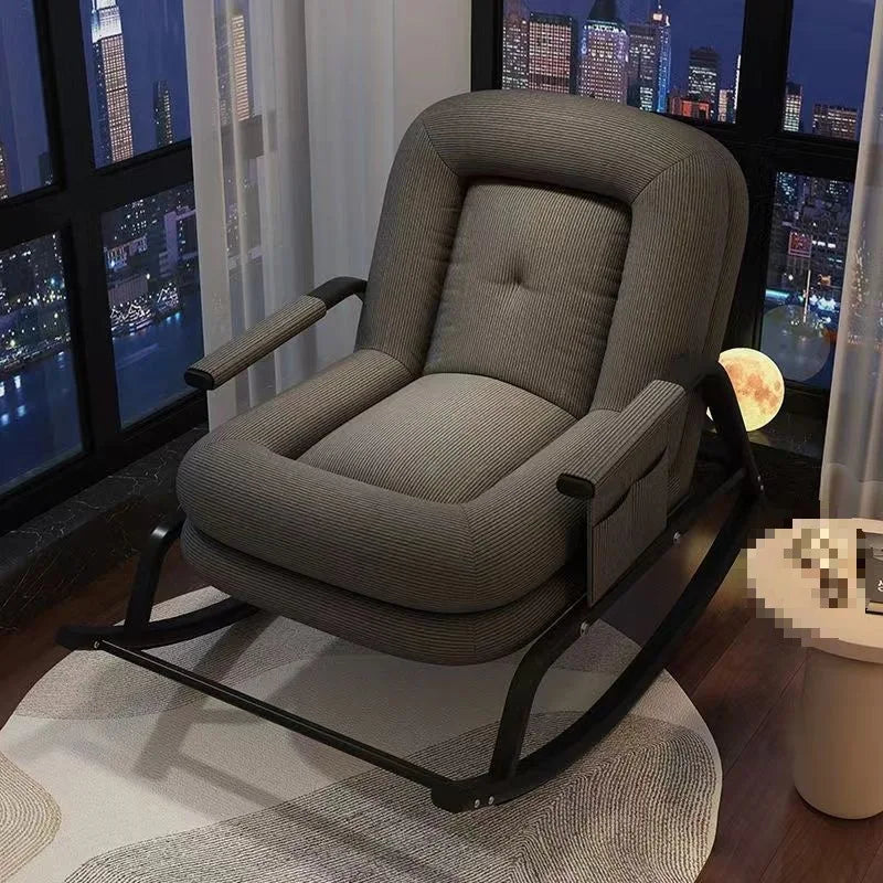 # Modern Ergonomic Fabric Chaise Lounge Chair with Eco-Friendly Design for the Lazy Living Room