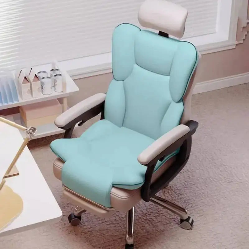 Headrest Folding gaming chairs Leather Luxury Adult Relax Chair Gaming Single Reclining Armchairs Rooms And Sofas Furniture
