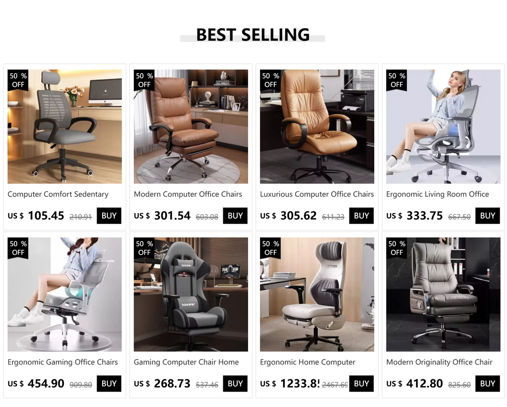 Recliner Boss Office Chairs Computer Armchair Ergonomic Relaxing Office Chairs Modern Multifunction Office Furniture Sillas LLOC