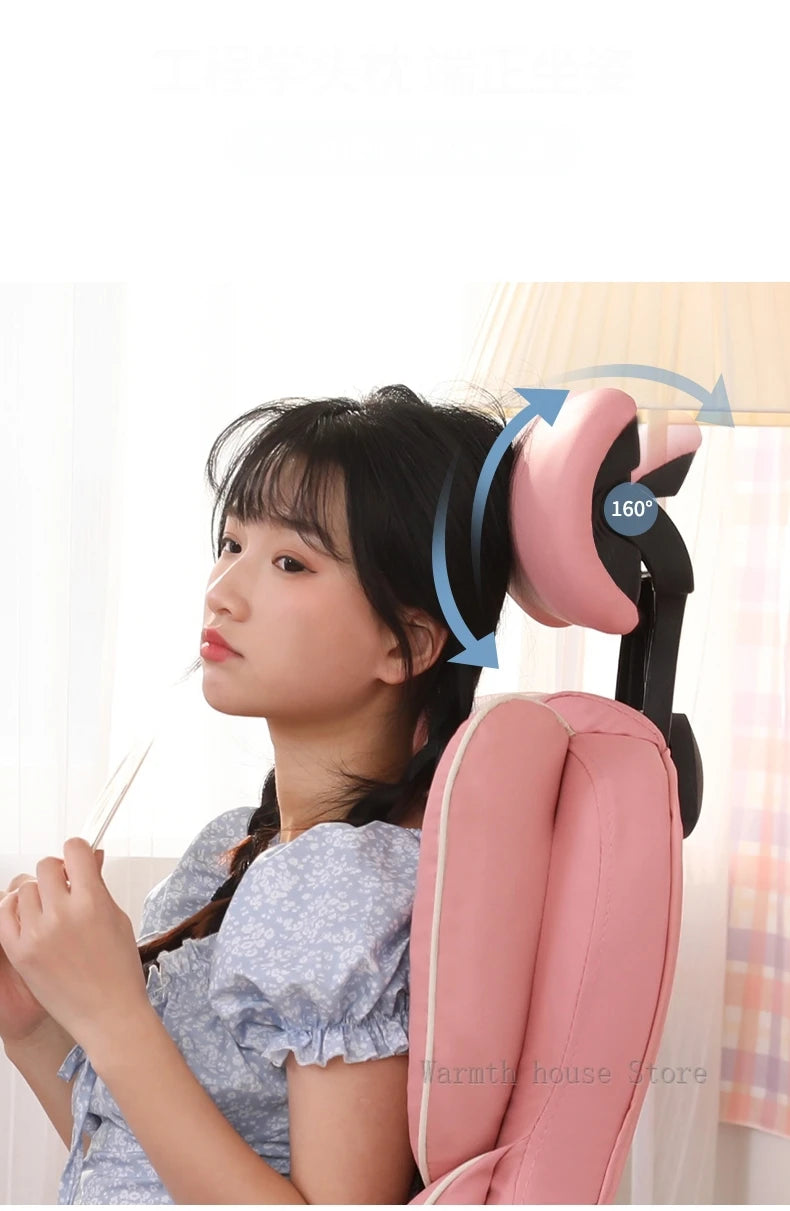 Mobile Ergonomic Office Chair Recliner Computer Bedroom Accent Office Chair Gameing Study Sillas De Oficina Office Furniture