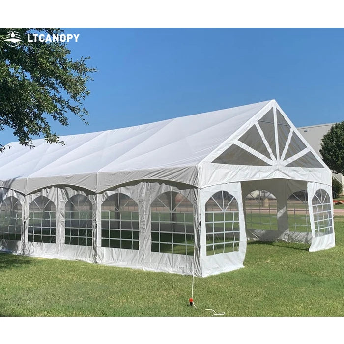 Clear Top PVC Party Tent Waterproof Wedding Event Canopy Outdoor Marquee Customized Product No Fixed Sizes Custom Size Customize
