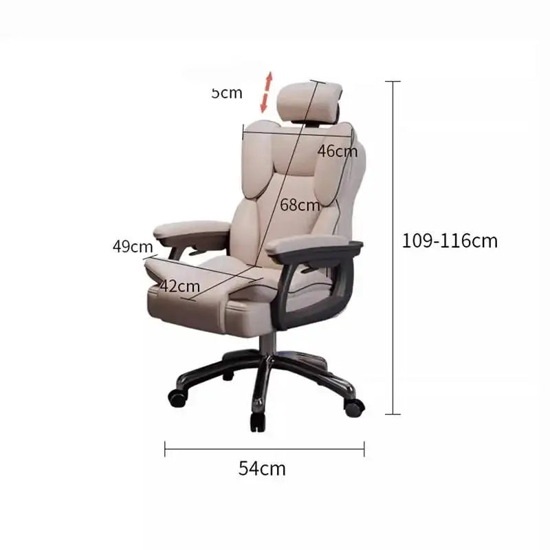 Headrest Folding gaming chairs Leather Luxury Adult Relax Chair Gaming Single Reclining Armchairs Rooms And Sofas Furniture