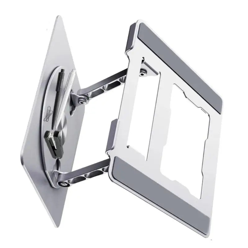 652F Foldable Tablets Bracket Stand Portable Laptop Bracket Heat Dissipation Height Adjustable Stand with 360 Degree Rotating