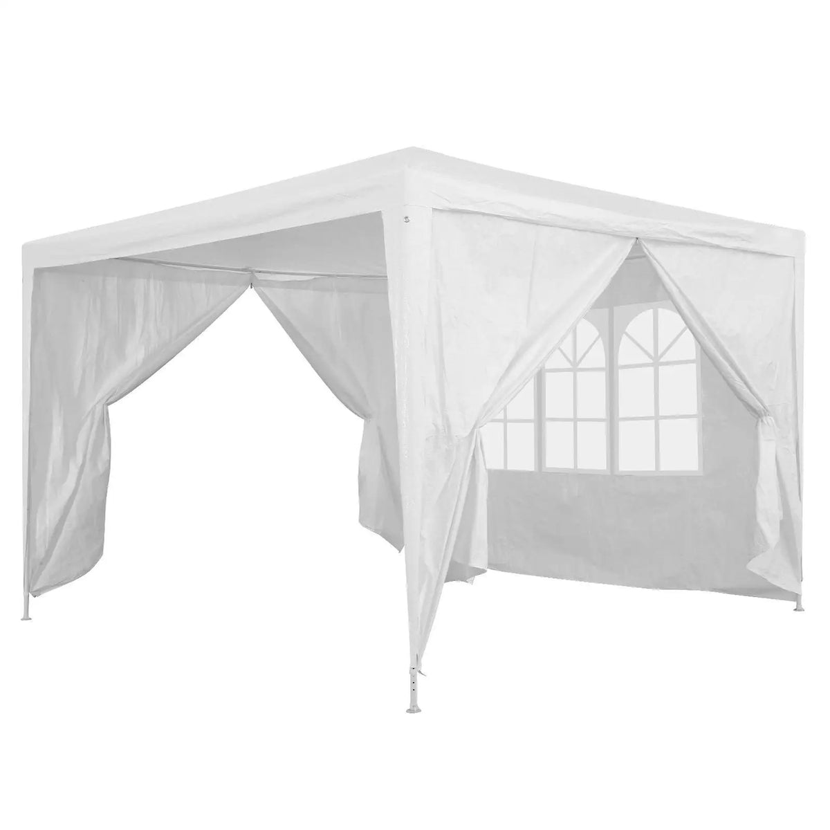 10x10 10x20 10x30ft Pop Up Party Tent Heavy Duty Gazebo Canopy with Removable Sidewalls | Waterproof Outdoor Wedding Tent, BBQ Pavilion & Event Shelter | Portable Backyard Sunshade Canopy Top