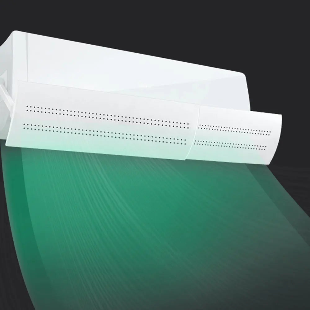 Universa Adjustable Air Conditioner Wind Deflector Anti-Direct Blowing Wall-Mounted Air Outlet Baffle Confinement Cold Air Guide