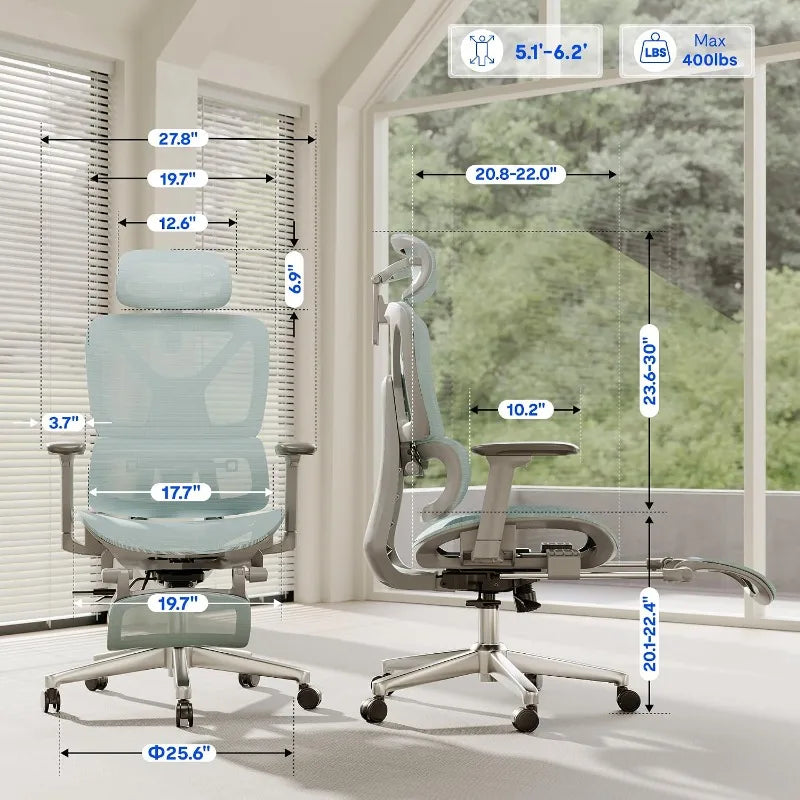 FLEXISPOT ErgoX Premium Ergonomic Office Chair