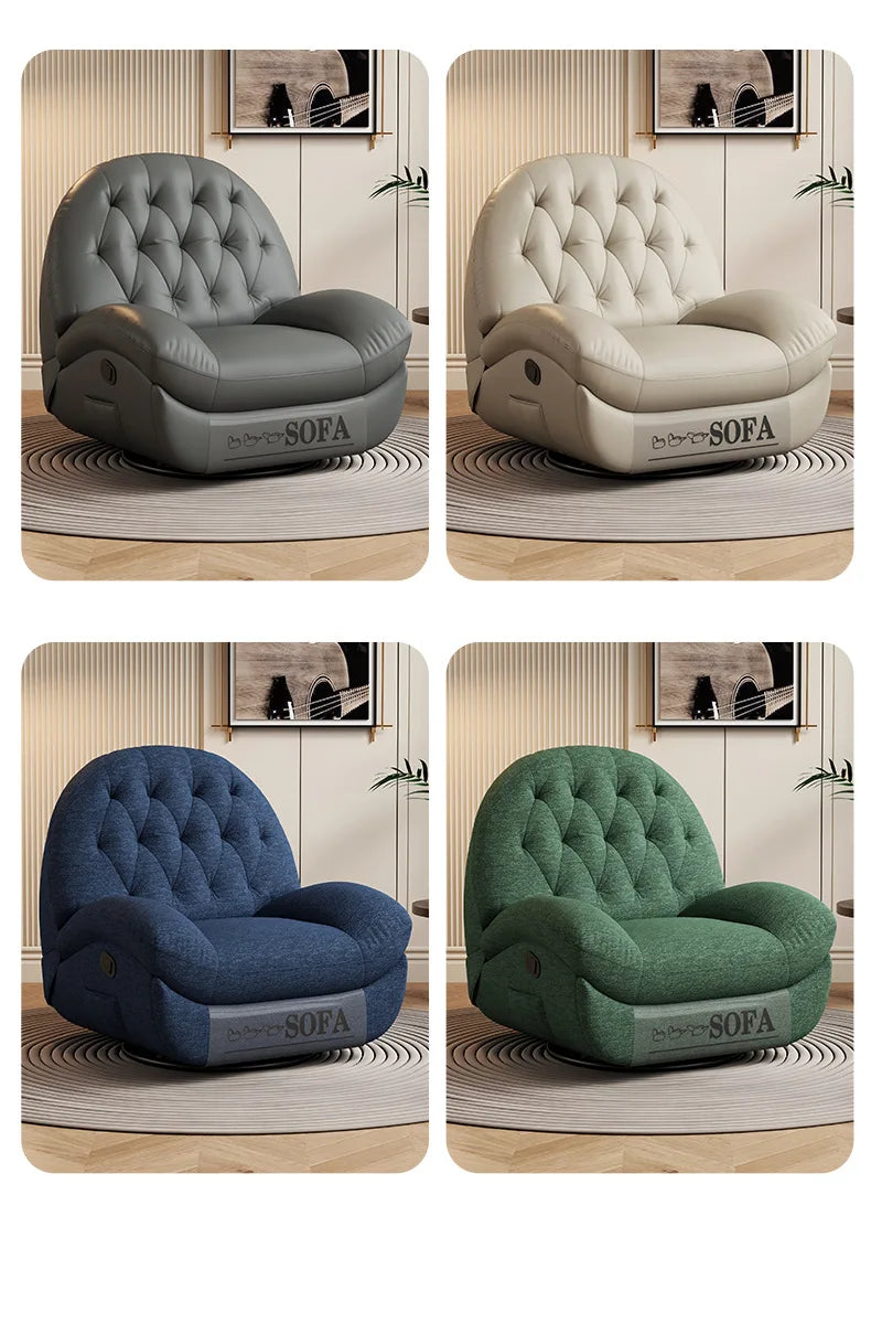 HYS multifunctional lazy leisure home single electric recliner rotating bedroom
