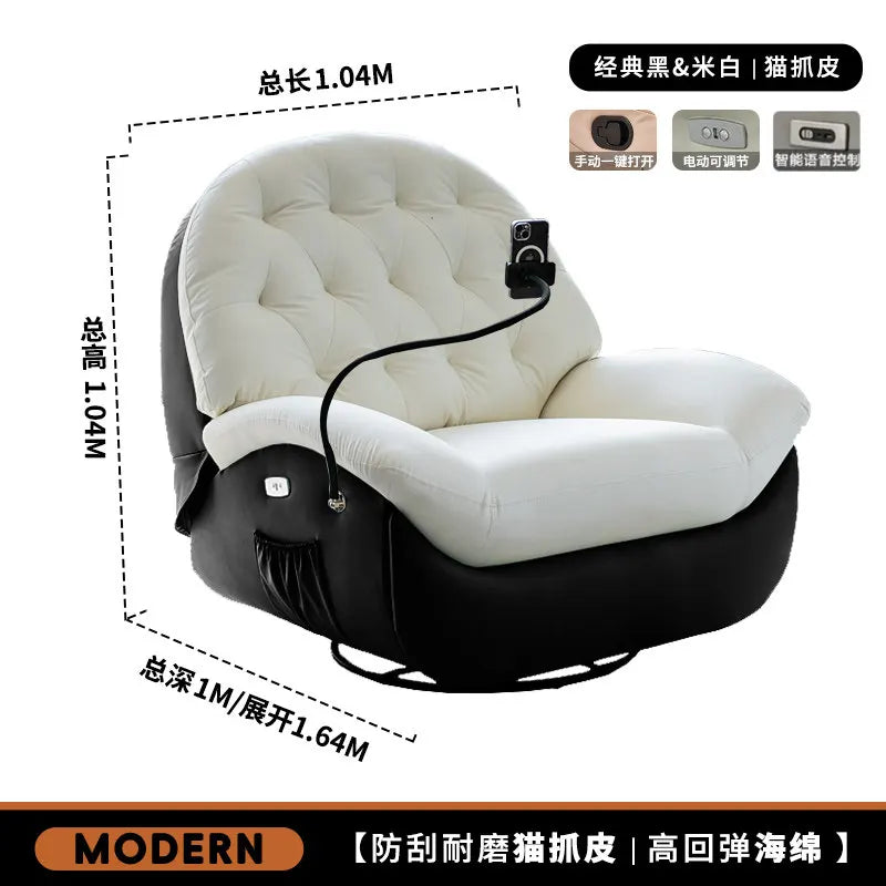 Terrasse Bedroom Living Room Chairs Lounge Relax Cozy Balcony Recliner Chair Accent Designer Mobili Per Il Soggiorno Furniture